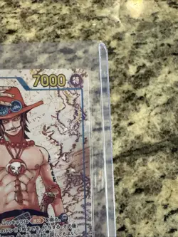Portgas D. Ace OP13-119 SEC Carrying on His Will ONE PIECE Card Game Japanese NM - Image 2