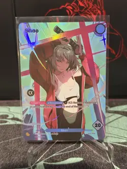 Azuki Trading Card Game Shao L* Alt Art Alpha Card STT02-001 - Image 1