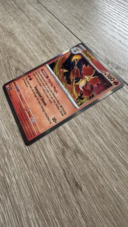 Pokemon Delphox 013/086 - ME04: Chaos Rising Rare Holo Card NM - Image 3