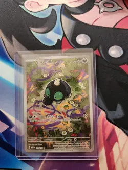 Shroodle 149/132 MEG Mega Evolution Illustration Rare IR NM Pokemon Card - Image 1