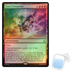 FOIL FATED FIREPOWER (AVATAR: THE LAST AIRBENDER PRERELEASE) Avatar: The Last Ai - Image 1