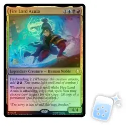 FOIL FIRE LORD AZULA (AVATAR: THE LAST AIRBENDER PRERELEASE) Avatar: The Last Ai - Image 1