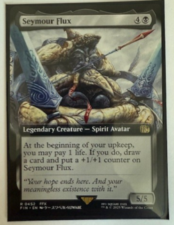 Magic the Gathering: Seymour Flux (Extended Art) Final Fantasy Regular NM - Image 1