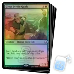 FOIL GREAT DIVIDE GUIDE (AVATAR: THE LAST AIRBENDER PRERELEASE) X4 Avatar: The L - Image 1