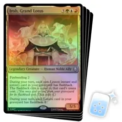 FOIL IROH, GRAND LOTUS (AVATAR: THE LAST AIRBENDER PRERELEASE) X4 Avatar: The La - Image 1