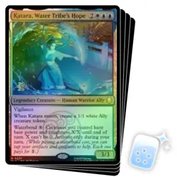 FOIL KATARA, WATER TRIBE'S HOPE (AVATAR: THE LAST AIRBENDER PRERELEASE) X4 Avata - Image 1