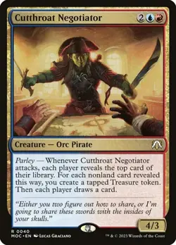 2x Cutthroat Negotiator MOC NM MTG - Image 1
