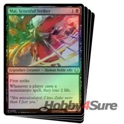 Foil Mai, Scornful Striker (avatar: The Last Airbender Prerelease) X4 Avatar: Th - Image 1