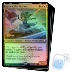 FOIL KATARA, THE FEARLESS (AVATAR: THE LAST AIRBENDER PRERELEASE) X4 Avatar: The - Image 1