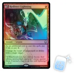 FOIL REDIRECT LIGHTNING (AVATAR: THE LAST AIRBENDER PRERELEASE) Avatar: The Last - Image 1