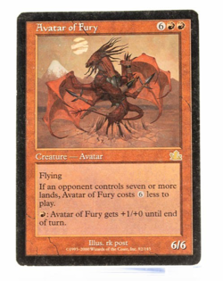 Avatar of Fury Prophecy 82/143 Rare MTG MP - Image 1
