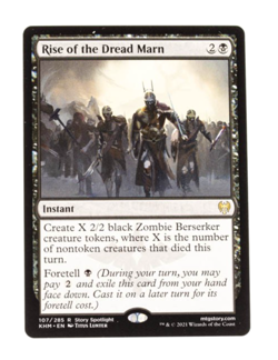 Rise of the Dread Marn Kaldheim 107/285 Rare MTG NM - Image 1