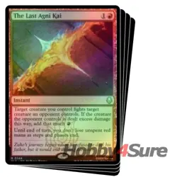 Foil The Last Agni Kai (avatar: The Last Airbender Prerelease) X4 Avatar: The La - Image 1
