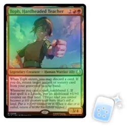 FOIL TOPH, HARDHEADED TEACHER (AVATAR: THE LAST AIRBENDER PRERELEASE) Avatar: Th - Image 1