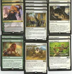 Ajani Unyielding Cat Attack Deck - Custom MTG Magic the Gathering Many Rares - Image 2