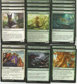 Ajani Unyielding Cat Attack Deck - Custom MTG Magic the Gathering Many Rares - Image 3