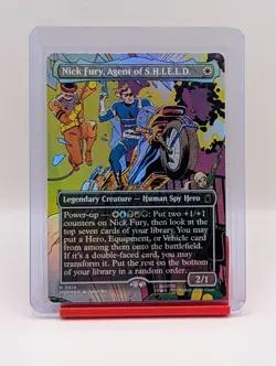 Nick Fury, Agent of S.H.I.E.L.D. (Borderless Foil) Marvel Super Heroes - Image 1