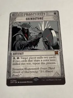 Grindstone Outlaws of Thunder Junction: Breaking News Regular - Image 1