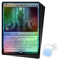 FOIL SECRET OF BLOODBENDING (AVATAR: THE LAST AIRBENDER PRERELEASE) X4 Avatar: T - Image 1