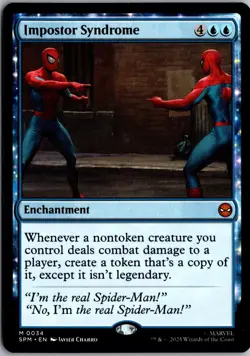 Impostor Syndrome 34 Mythic Marvel's Spider-Man Magic: The Gathering Near Mint - Image 1