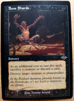 Bone Shards - Etched Foil - Retro Frame - MH2 - NM - EN - 395 - Image 1