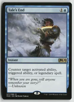 Tale's End Lightly Played 77 Core Set 2020 Magic: The Gathering - Image 1