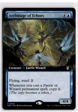 Archmage of Echoes Extended Wilds of Eldraine 45 LP x1 MTG Magic: the Gathering - Image 1