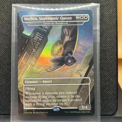 Mothra, Supersonic Queen - Luminous Broodmoth Ikoria: Lair of Behemoths Foil - Image 1