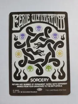 Magic the Gathering - Secret Lair Eerie Ultimatum 0005 - Image 1