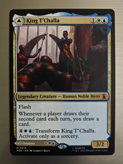 King T'Challa/Black Panther, Hope Enduring - Marvel Super - MSH - #219 - NM - Image 1