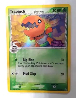 Trapinch 84/110 Pokemon EX Holon Phantoms 2006 Reverse Holo Stamped - LP - Image 1