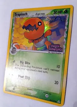 Trapinch 84/110 Pokemon EX Holon Phantoms 2006 Reverse Holo Stamped - LP - Image 3