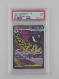 2026 Pokemon ASC EN Ascended Heroes Mega Gengar ex 269 Mega Attack Rare PSA 9 - Image 1