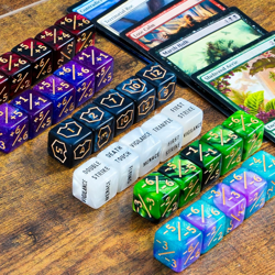 60 PCS MTG Dice Counters Keyword Counters Life Counter 1/+1 counters Commander B - Image 3
