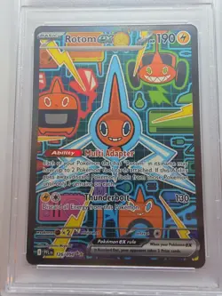 Rotom EX 126/094 Pokemon TCG Phantasmal Flames Special Illustration Rare PSA 10 - Image 3