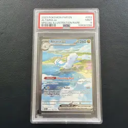 PSA 9 Altaria EX 253/182 Special Illustration Rare Pokemon 2023 - Image 1