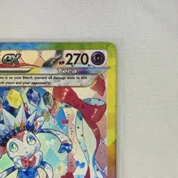 Pokemon Sylveon ex 156/131 Sv Prismatic Evolutions SIR Full Art Holo EN - Image 4