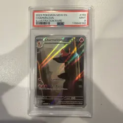 2023 Pokemon Charmeleon #169/165 Scarlet & Violet 151 Illustration Rare PSA 9 - Image 1