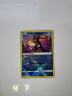 Pokemon TCG Radiant Greninja Astral Radiance Holo Card 046/189 NM Condition - Image 1
