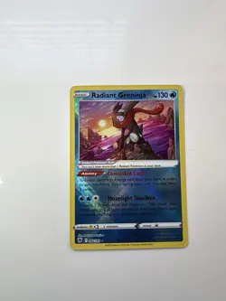 Pokemon TCG Radiant Greninja Astral Radiance Holo Card 046/189 NM Condition - Image 3