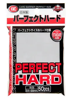 ( CANADIAN SELLER ) KMC Perfect Hard Fit Size Sleeves 50 pcs for Pokemon MTG - Image 1