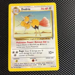 2002 Pokemon TCG Legendary Collection Dodrio - 41/110 - Image 1