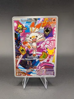 Pokemon TCG Scorbunny 053 SV Scarlet & Violet Promo 53 Holo First Partners NM - Image 1