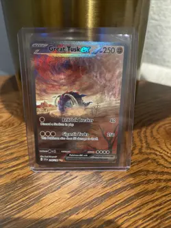 Great Tusk ex 246/198 Sv01: Scarlet & Violet Base Set Holo Pokemon TCG NM - Image 1