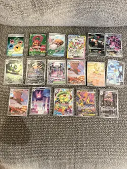 Pokemon TCG Card Lot - 17 IRs NM - Image 1