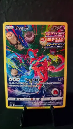 English Pokemon Crown Zenith Deoxys Galarian Gallery Holo GG12/GG70 NM - Image 1