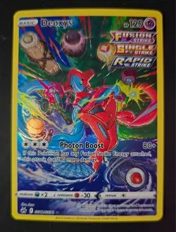English Pokemon Crown Zenith Deoxys Galarian Gallery Holo GG12/GG70 NM - Image 3