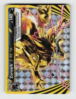 Zoroark BREAK 92/162 - Pokemon - BREAKthrough - Holo BREAK Rare - NM - Image 1