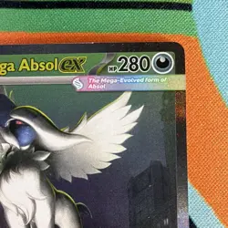 Mega Absol EX 180/132 ME01 Mega Evolution Holo English 280 HP Arita - Image 3