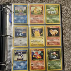 Pokemon Binder: Shadowless, Base Set Unlim, Rocket, Jungle, Fossil, Base Set 2 - Image 1